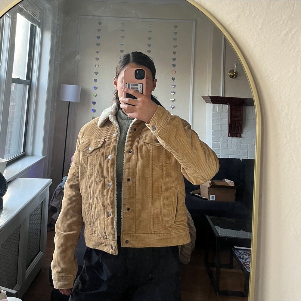Levi’s Corduroy Trucker Sherpa Jacket